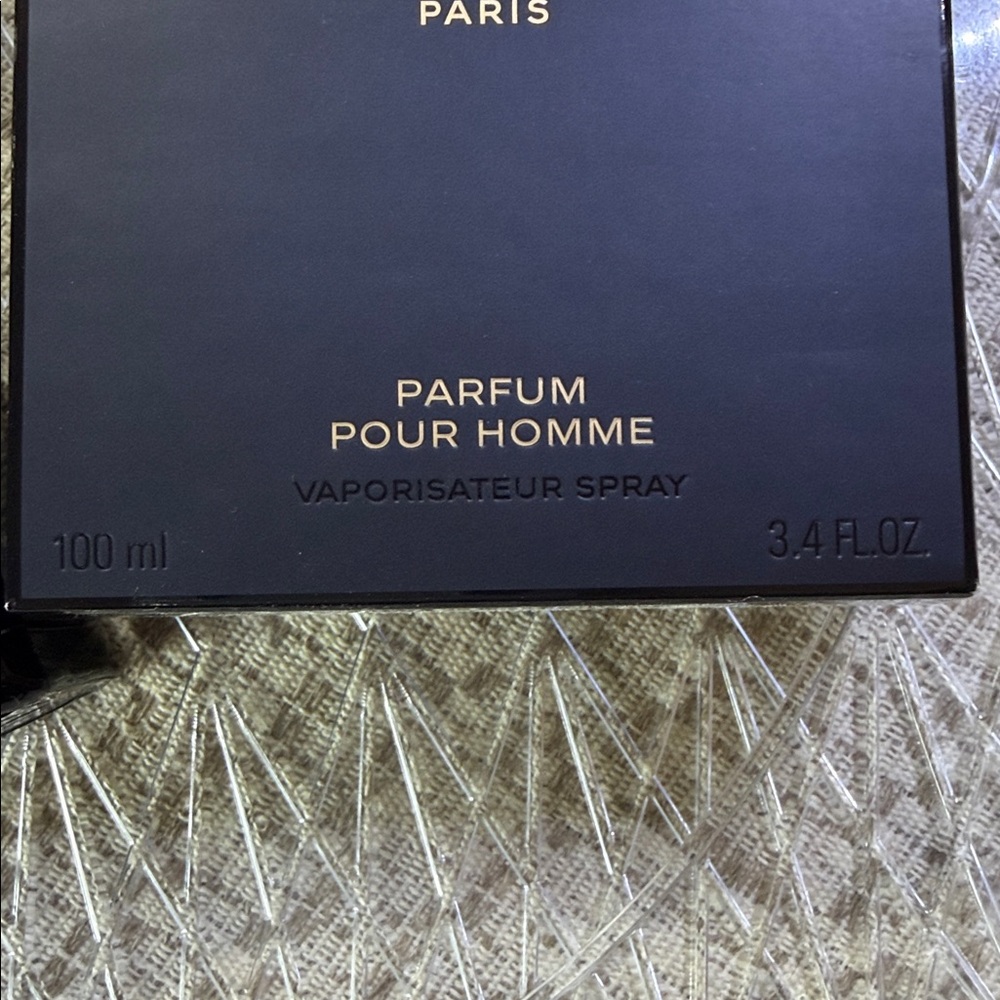 EMPTY Bottle of CHANEL Bleu de Chanel Parfum in Black - Picture 2 of 3